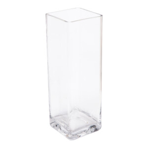Domus: Clear Glass Vase: 30cm
