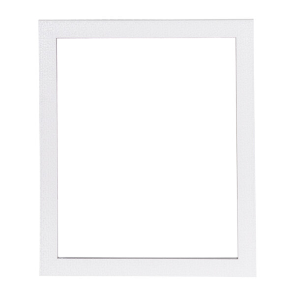 3D Decorative Wall Mirror: (40x50)cm, White