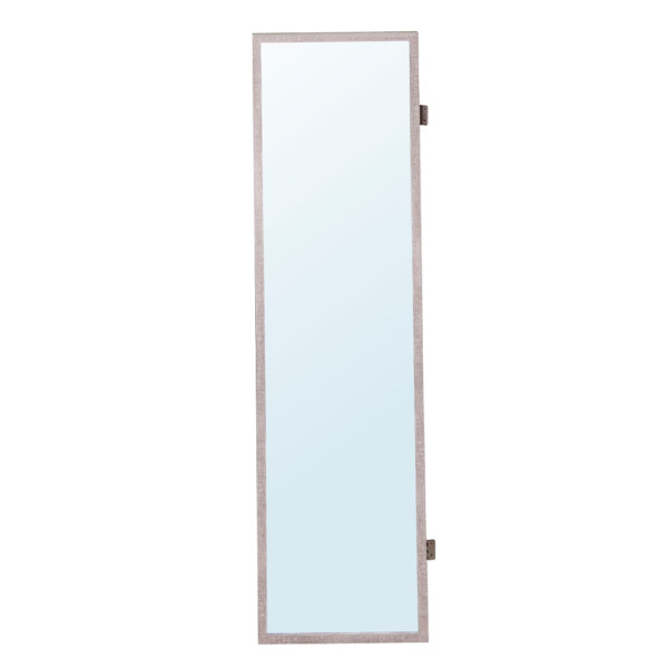 Wall Mirror With Frame (30x120)cm, Oak