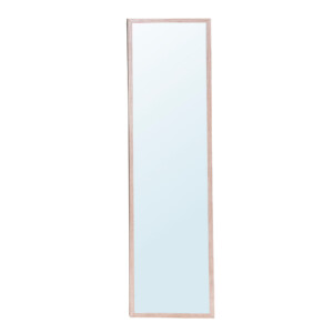 Wall Mirror With Frame (30x120)cm, Oak