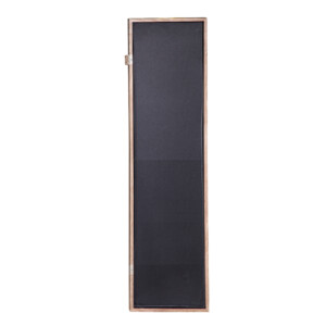 Wall Mirror With Frame (30x120)cm, Oak