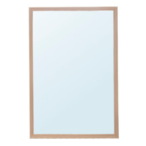 Wall Mirror With Frame (60x90)cm, Walnut