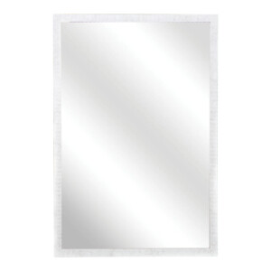 Domus: Wall Mirror With Frame: (60x90)cm, White