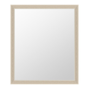 Domus: Wall Mirror With Frame: (50x60)cm, Cream