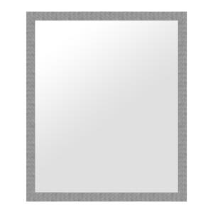 Domus: Wall Mirror With Frame: (50x60)cm, Grey