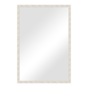Domus: Wall Mirror With Frame: (60x90)cm, Cream