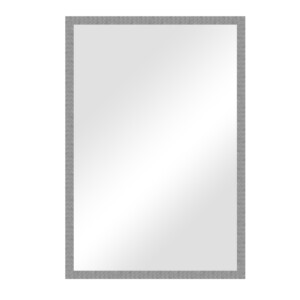 Domus: Wall Mirror With Frame: (60x90)cm, Grey