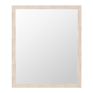 Domus: Wall Mirror With Frame: (50x60)cm, White