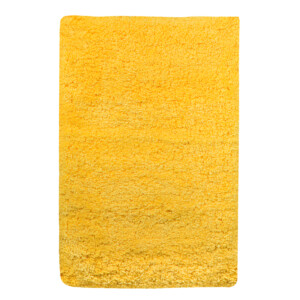 Microfiber Bath Mat: (50x80)cm, Yellow
