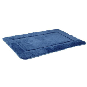 Penny Polyester Bath Mat; (50x80)cm Light Blue
