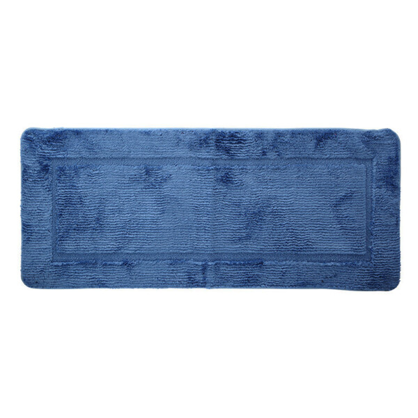 Penny Long Polyester Bath Mat; (50x120)cm Light Blue