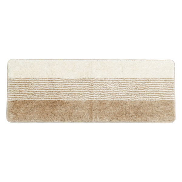 Ricardo Long Bath Mat; (45x120)cm, Beige