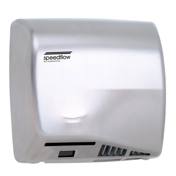 Mediclinics: SpeedFlow: Auto Hand Dryer: Stainless Steel Satin