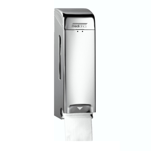3 rolls Toilet Roll Dispenser, Satin Stainless Steel finish