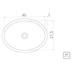 Stainless Steel Oval Washbasin Single Bowl With Mirror Polish finish