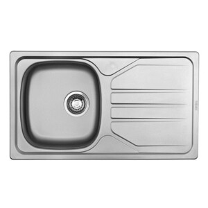Nouveau Stainless Steel Kitchen Sink With Waste: SB/SD