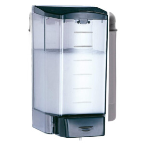 Medigel Soap Dispenser, 1.1L, ABS, Black/Clear