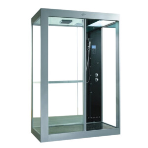 Steam Shower Cubicle With Radio, Phone, Fan, Thermostatic Mixer