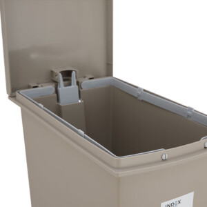 Joey Step Bin, 20Lts; (20.4x35.9x47.1)cm, Beige