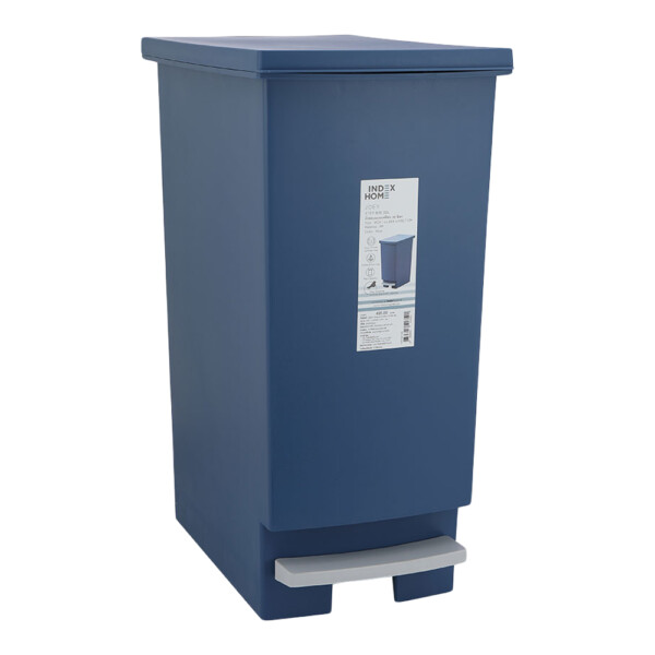 Joey Step Bin, 30Lts; (24.1x39.8x50.7)cm, Blue