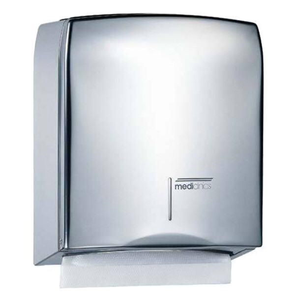 Mediclinics: Paper Towel Dispenser: Bright Steel