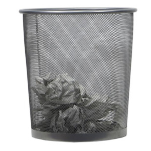 Smart Trash Can, (25x21x27.5)cm, Silver