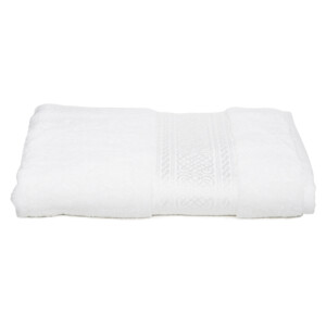 FieldCrest: Arabes Beach Towel: (81x163)cm, White