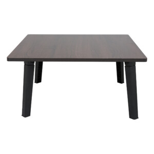 Haru Folding Table; (60x60x29)cm, Walnut Black