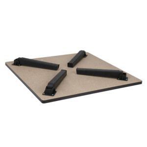 Haru Folding Table; (60x60x29)cm, Walnut Black
