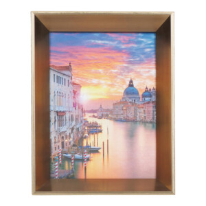 Stage Picture Frame; (16x3.2x21)cm, Gold