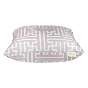Domus: Geometric Print Outdoor Pillow; (45x45)cm