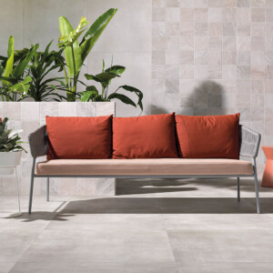 Malibu Fog : Matt Porcelain Tile (20.0x20.0)cm