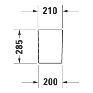 Happy D.2: Semi-Pedestal, White