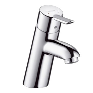 Focus S: Basin Mixer: without pop-up Single Lever, Chrome Plated