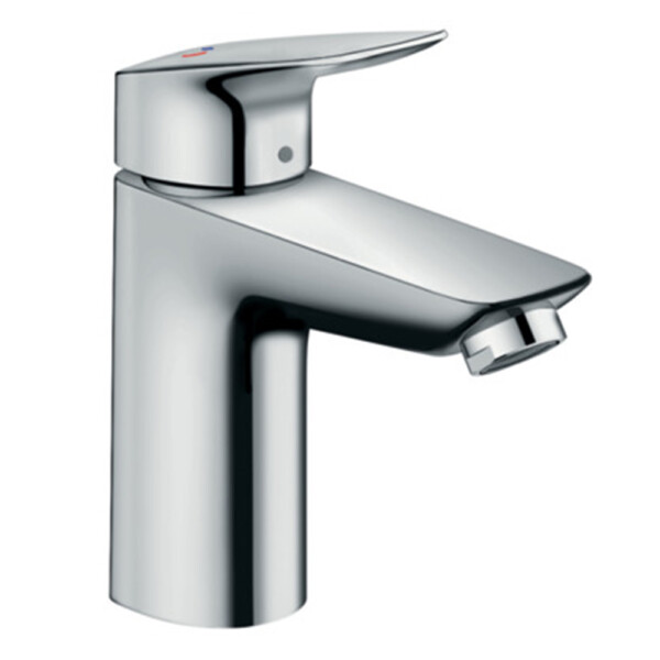 Logis Coolstart 100: Basin Mixer: Single Lever, Chrome Plated