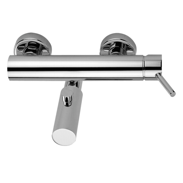 Dalis: Bath Mixer +Tel Shower, Chrome Plated