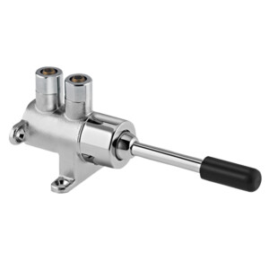 Docol matic: Pedal Operated Flush Valve, Chrome Plated