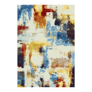 Cashmere Merino Abstract Textured Carpet Rug, (240x340)cm