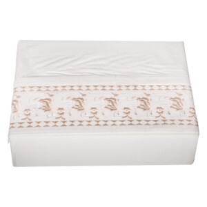 Lace Bed Sheet Set: 4pcs - 200T