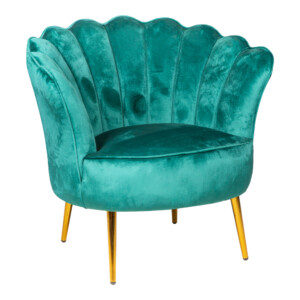 Fabric Arm Chair: 1-Seater- (88x79x81)cm, Seagrass