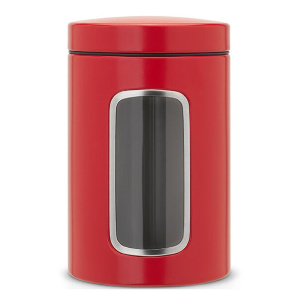Window Canister 1.4Ltr, Passion Red