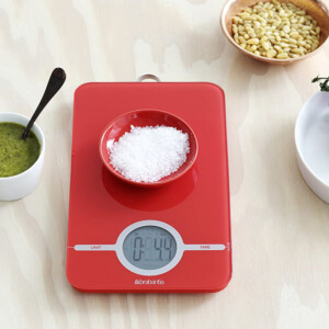 Digital Kitchen Scale, Red