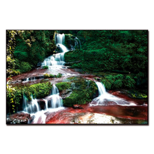 Waterfall Landscape Printed Painting: (80x120)cm