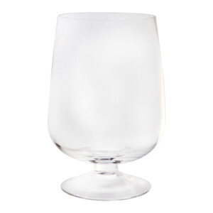 Domus Clear Short stem Wine Glass Vase: 26.0cm