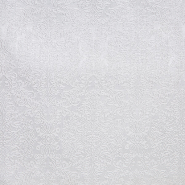 F-Laurena IV collection Light grey Damask furnishing fabric