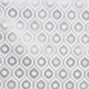 F-Laurena IV Collection Light Grey/Cream Furnishing Fabric