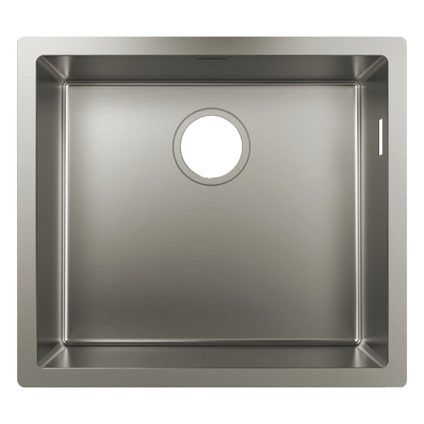 Hansgrohe: S719-U500 Stainless Steel Under-Mount Sink, Single Bowl
