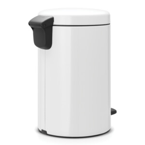 New Icon Step Bin: 12Ltrs, White