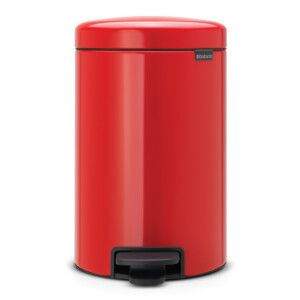 New Icon Step Bin: 12Ltrs, Passion Red