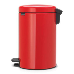 New Icon Step Bin; 12Ltrs, Passion Red